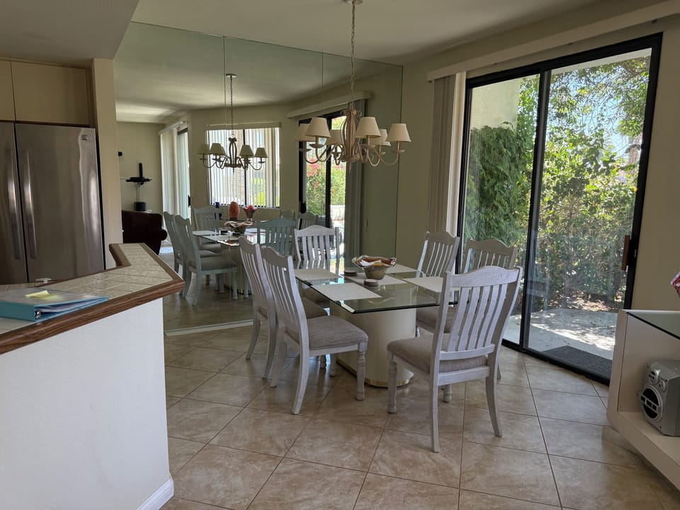 Dining room.  