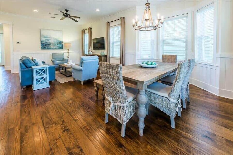 Dining Table with Bench (Seats 6)