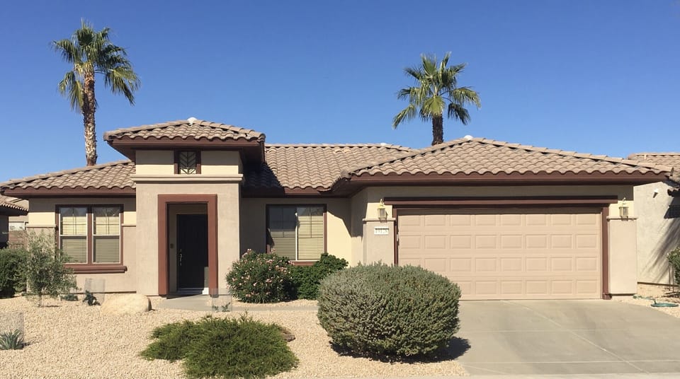 Front of home; Welcome to Sun City Grand!