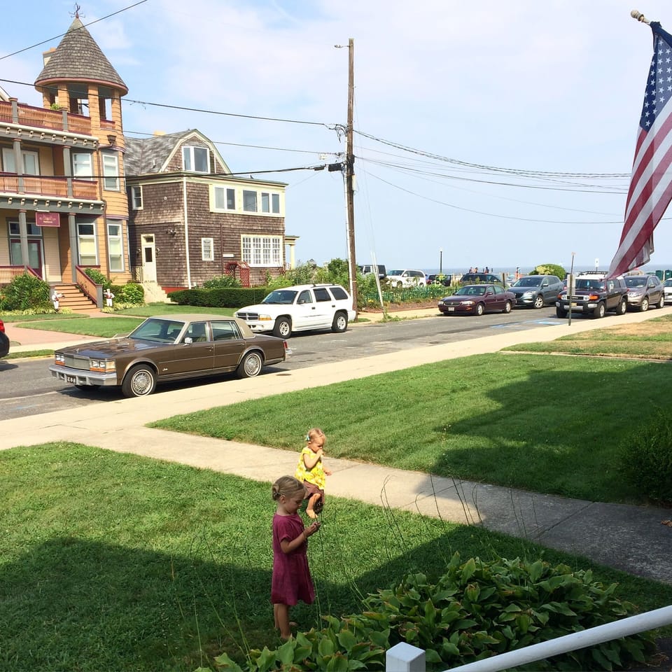 Front Lawn, Ocean Views 