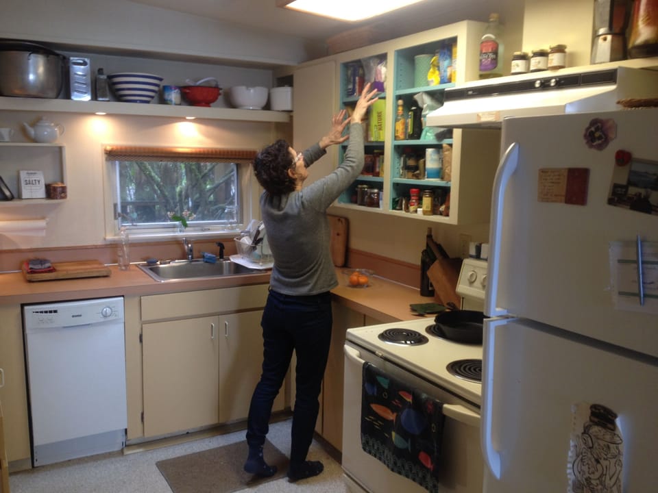 Kitchen supplies are basic.  Leave a note telling what needs replenishing.