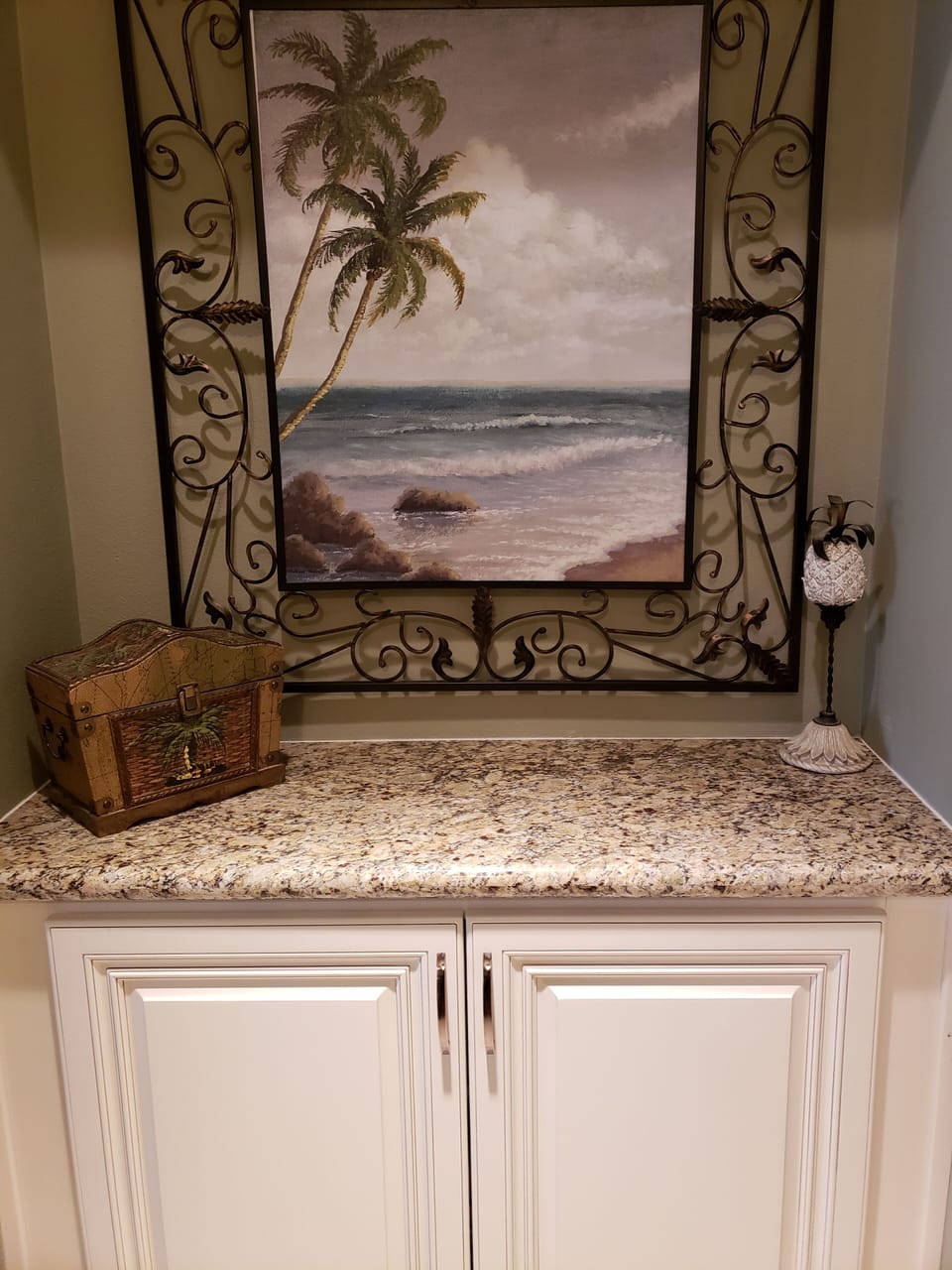 Seperate master bathroom vanity