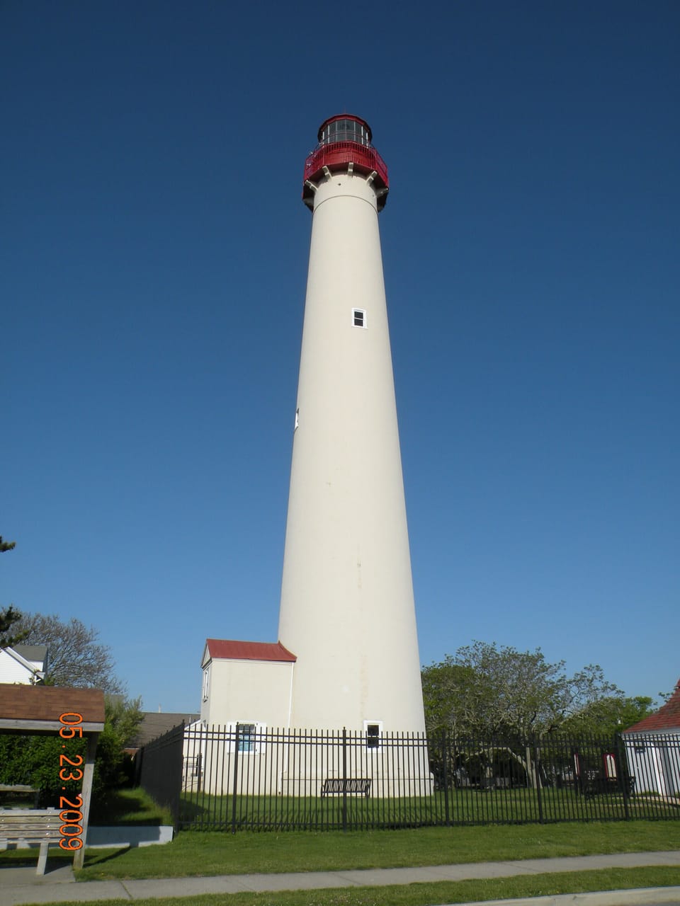 A short drive to the Cape May Lighthouse