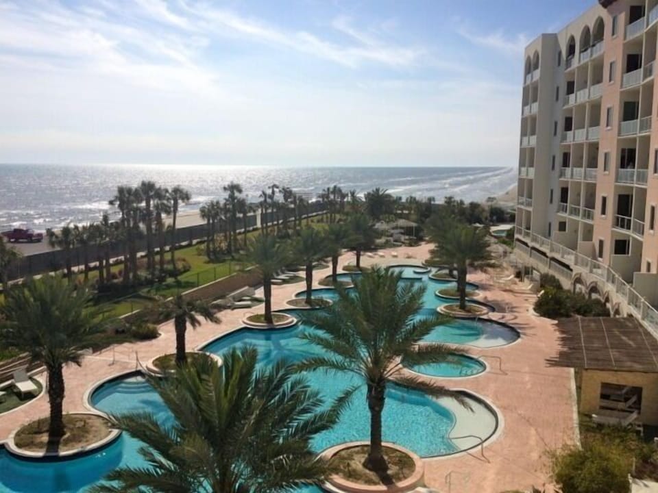 The stunning view from the balcony!  It's enchanting!