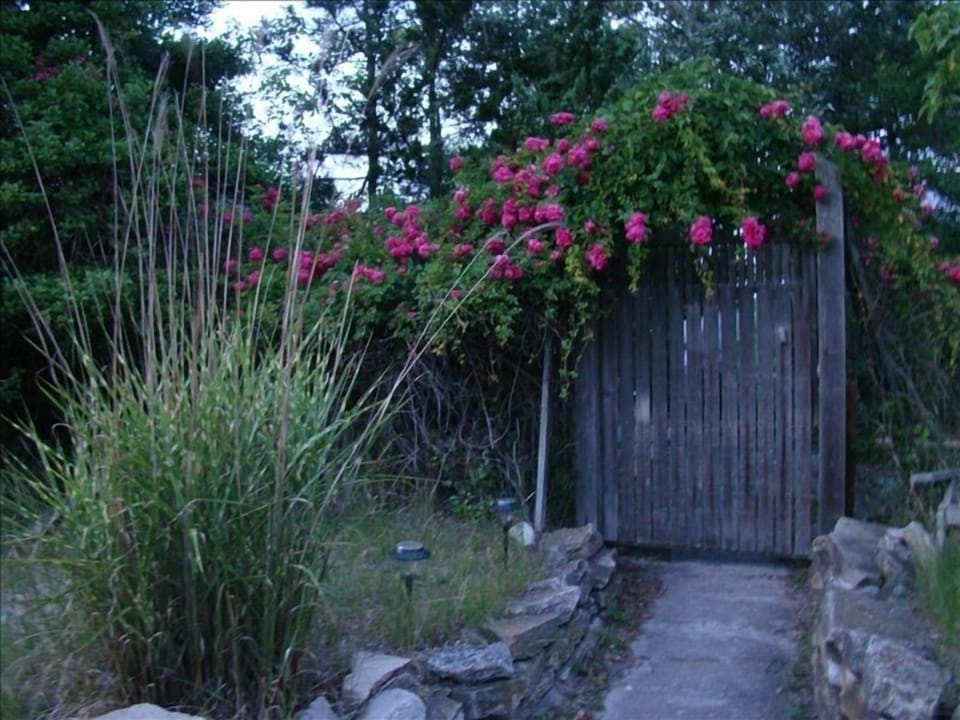 Behind the gate find your own private haven of peace and sunshine.
