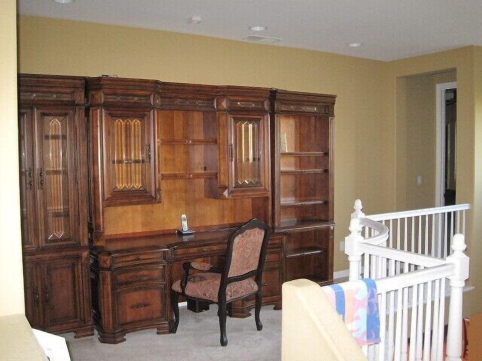 Upstairs work station