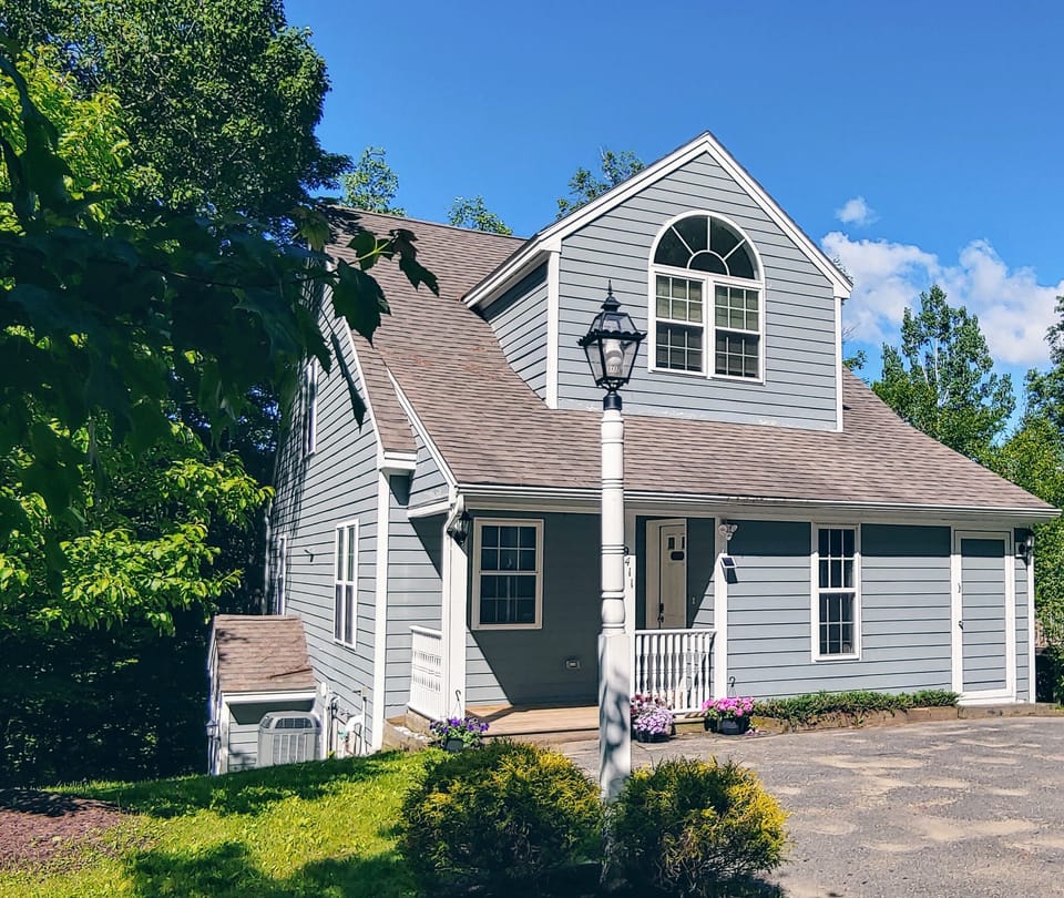 Front of house - spring