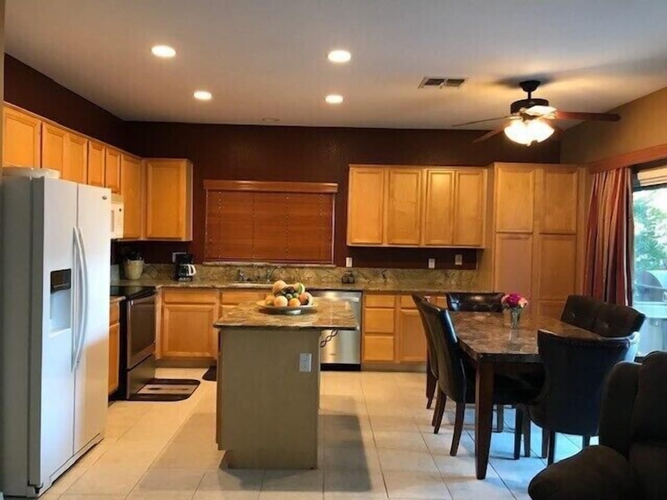 Large kitchen with room for everyone