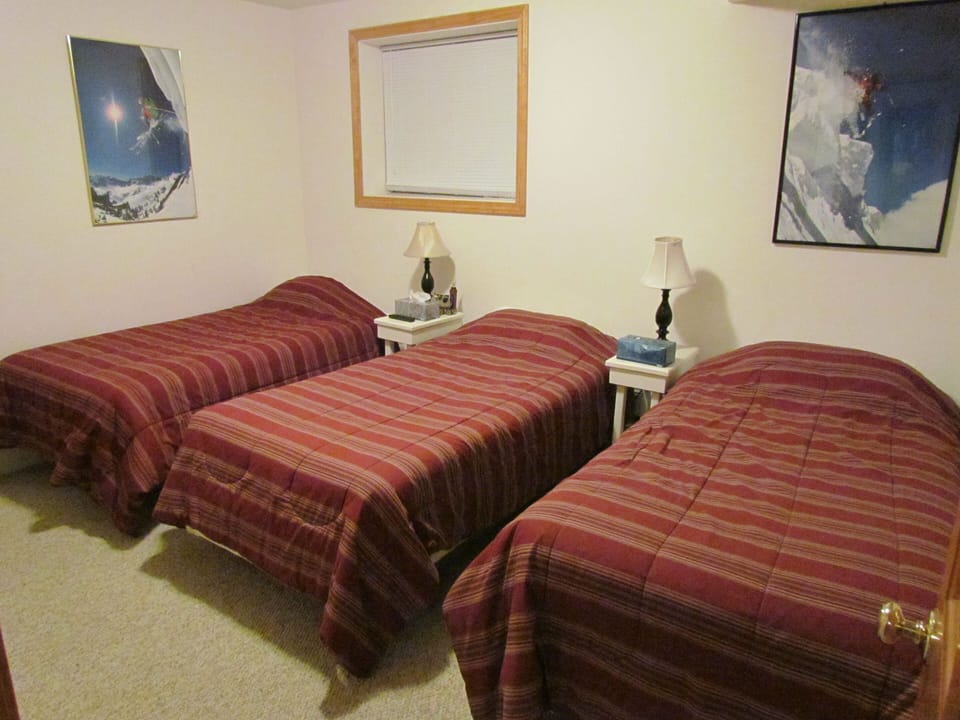 Lower Level Three Single Beds
