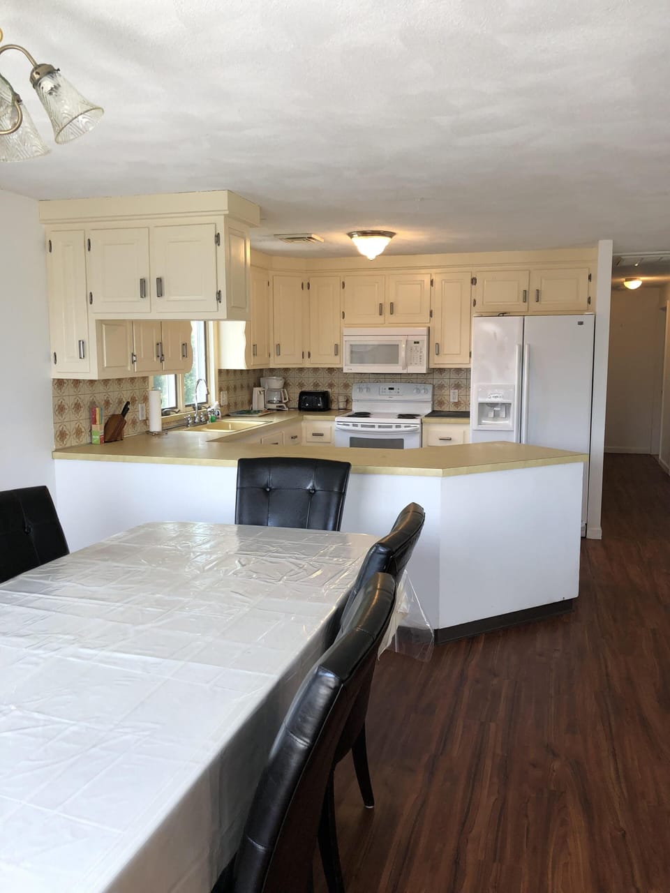 Upstairs kitchen