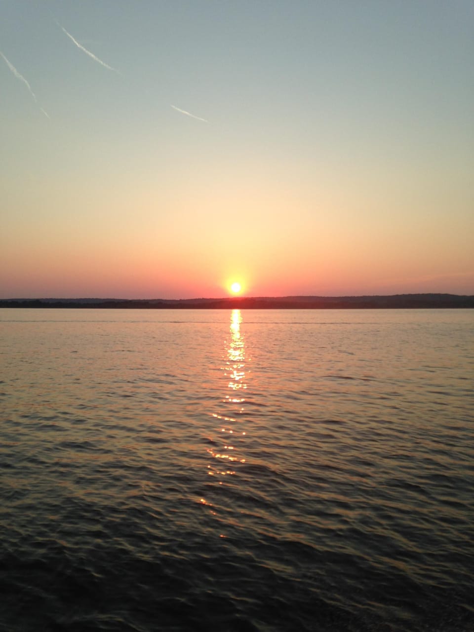 Oh, the sunsets on Grand Lake!