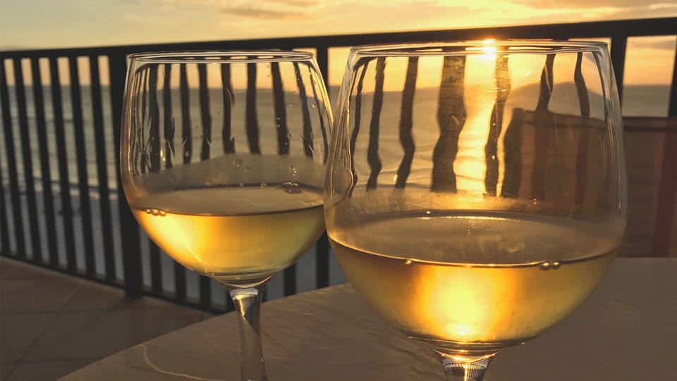 Sunsets on the balcony