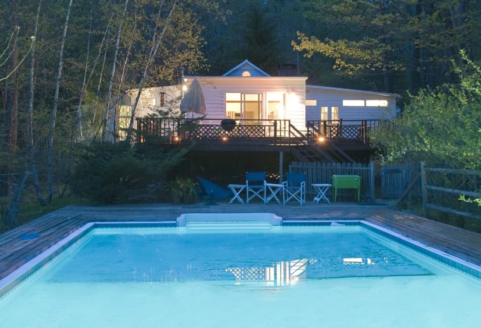 Back of Woodstock Byrdcliffe House, only 1 mile from from the center of town