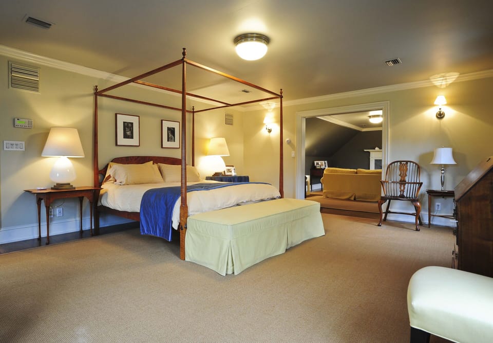 Master Bedroom, Private Den and Bathroom