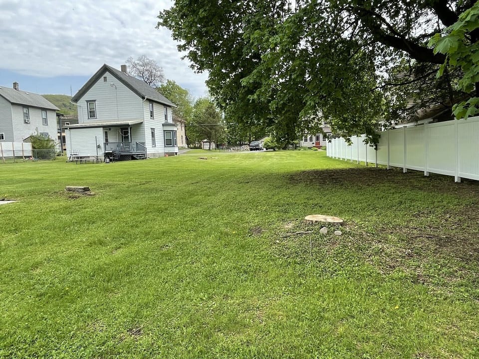 Largest yard in the city! 