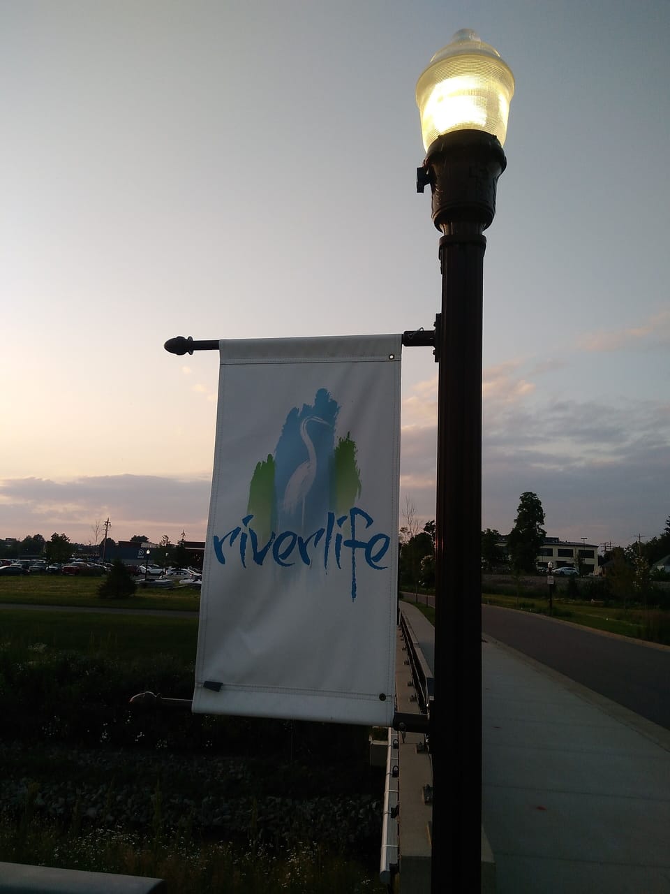 Beautiful water front trails connect around Wausau