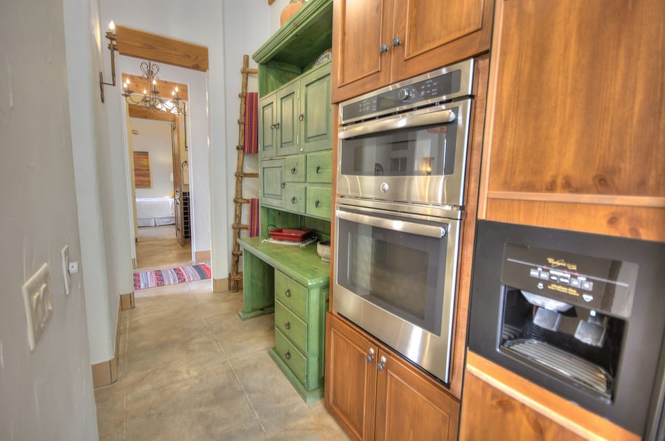 Built in microwave and oven