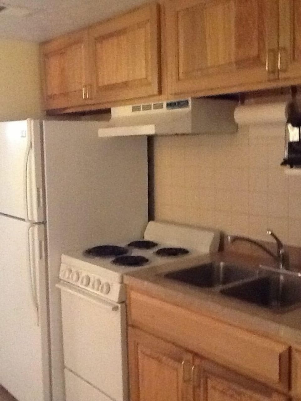 Full ketchen with new cabinets in March 2013