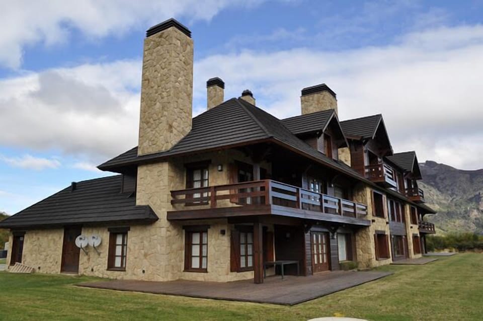 Suite from outside at spring time