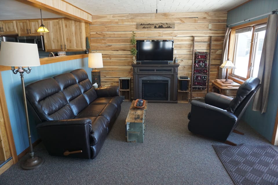 Living Room with views to the lake.