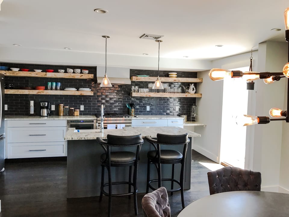 Main Floor Dining + Kitchen