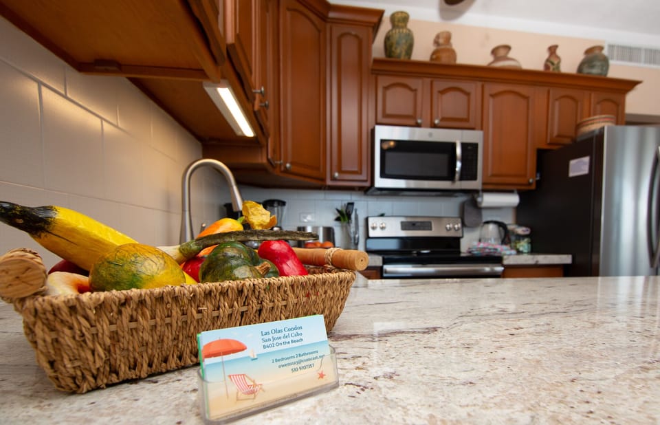 Kitchen from counter