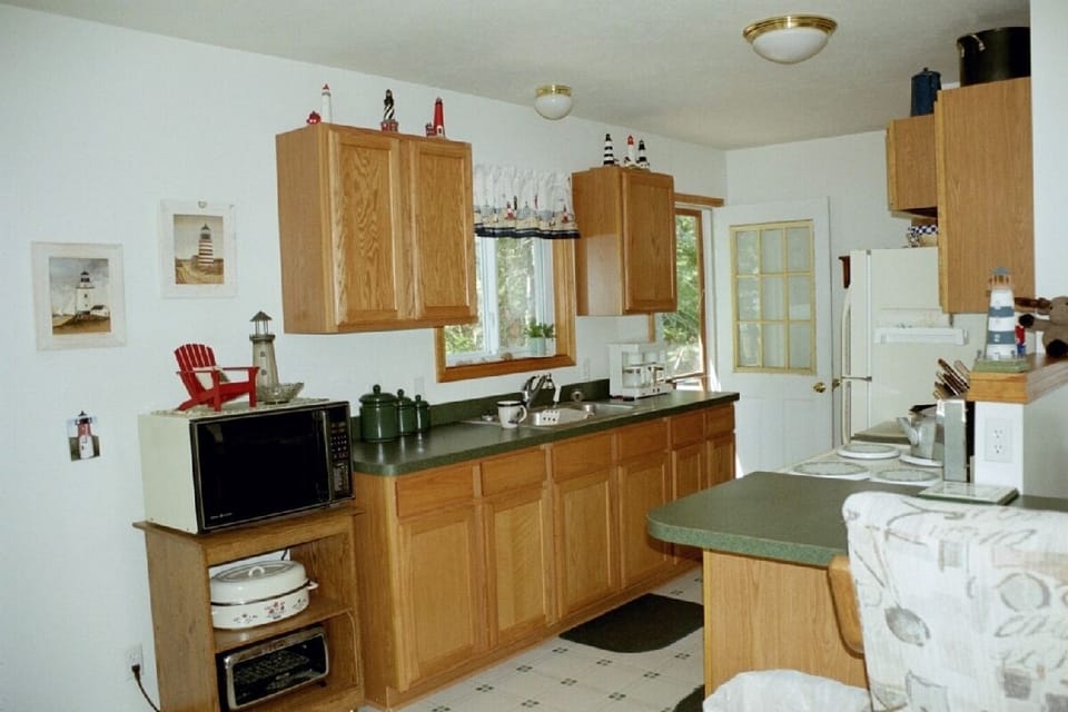 Kitchen and side entry door