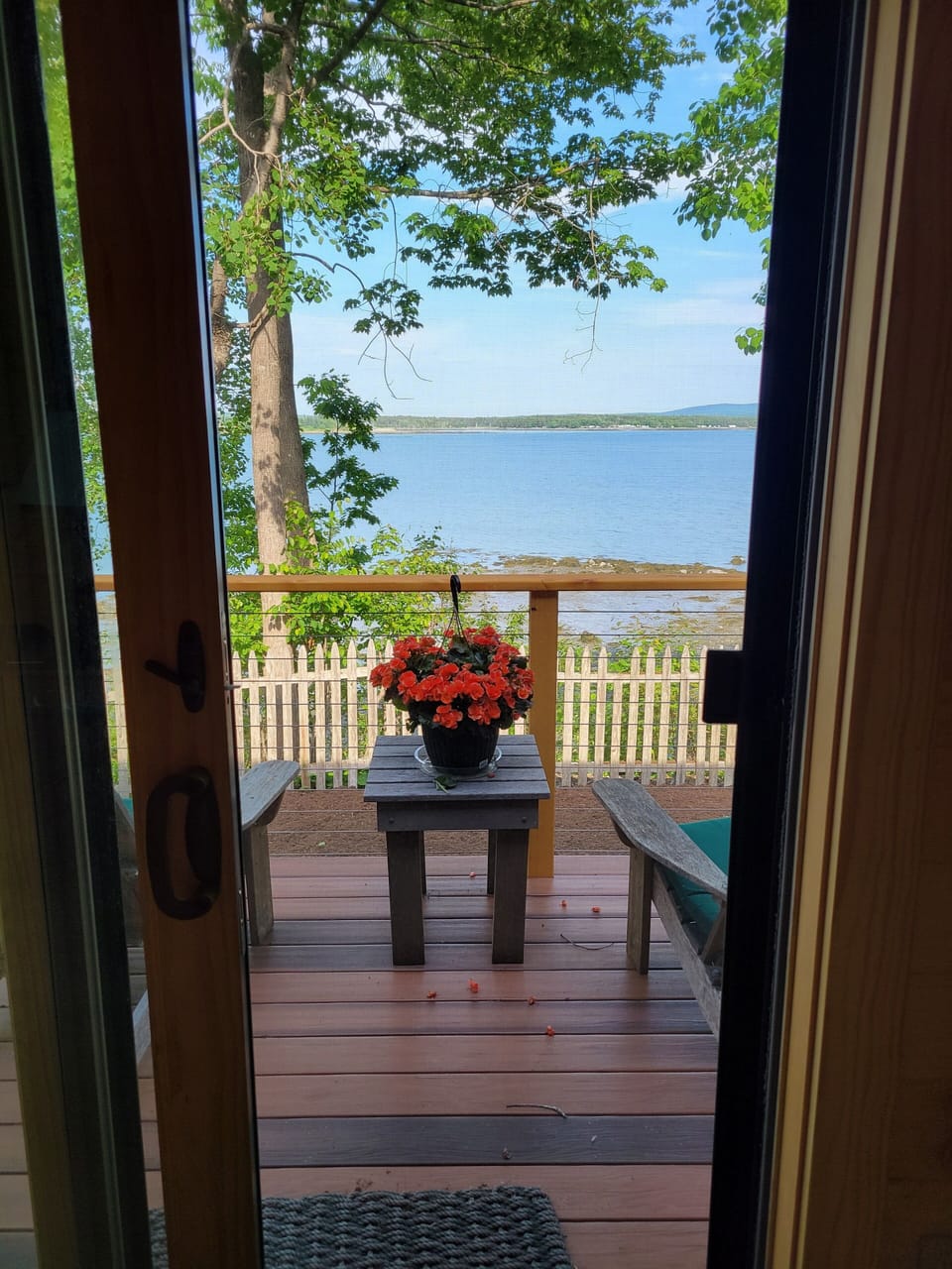 View from the deck