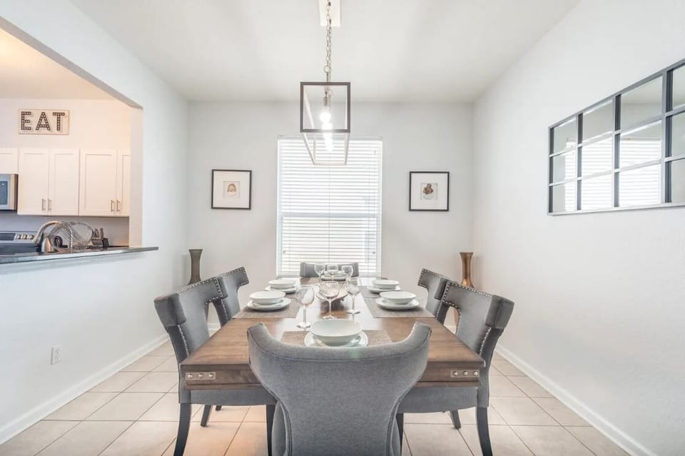 Formal dining area
