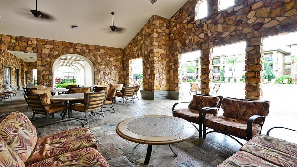 Communal relaxing area