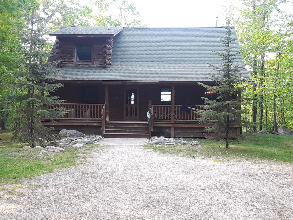 Entrance of the cabin