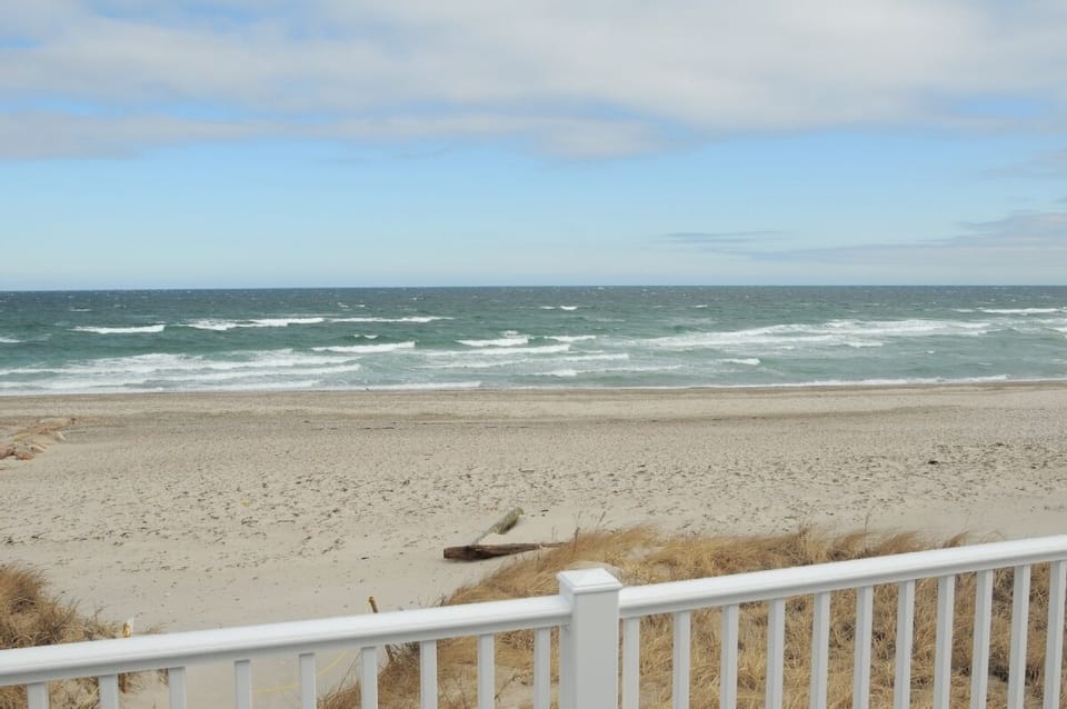 Watch the surf roll in and relax.