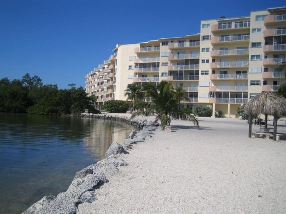 Right on the water