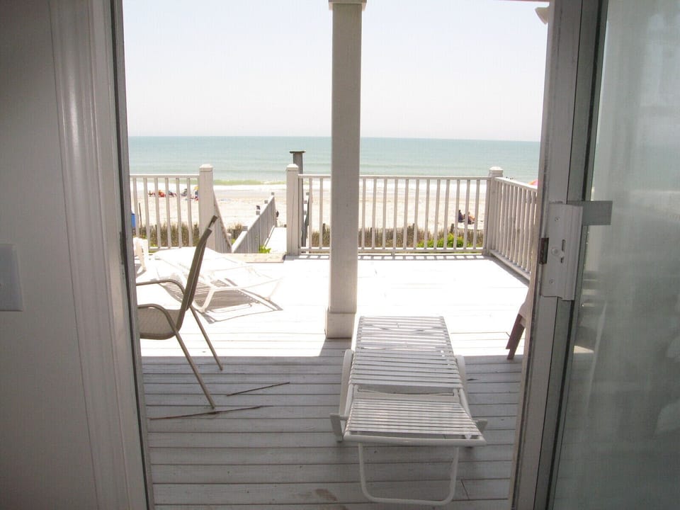 ocean view from living room