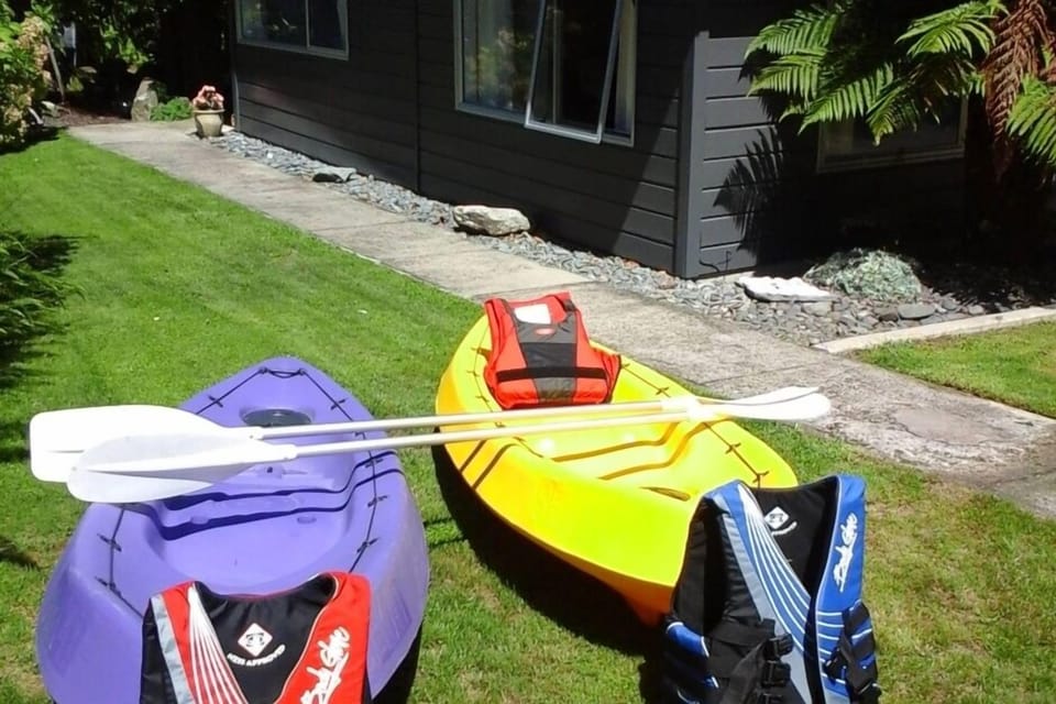 Kayaks And Life Jackets