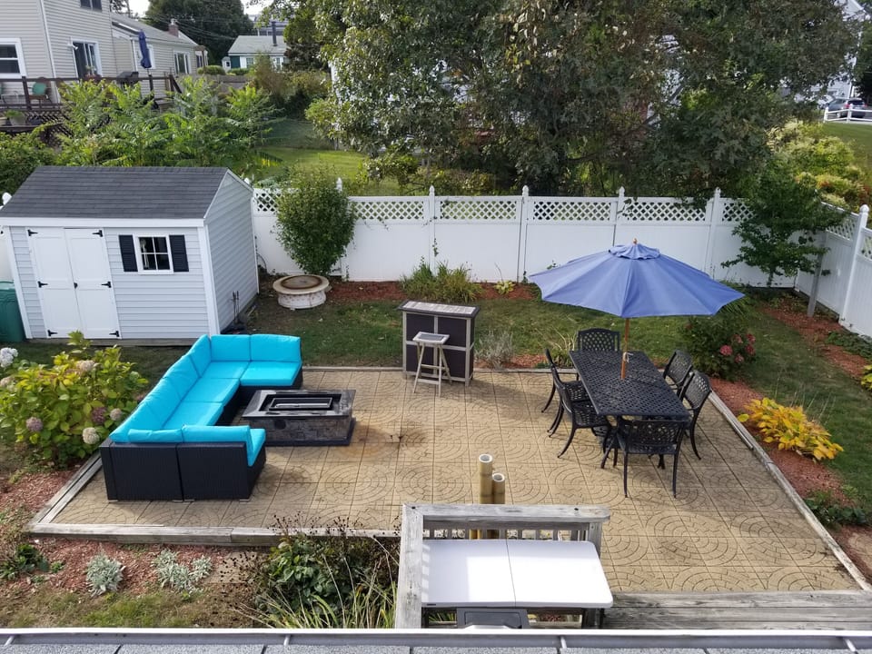 Relax by the firepit