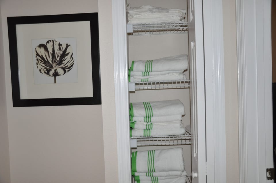 Enough Towels for you to use