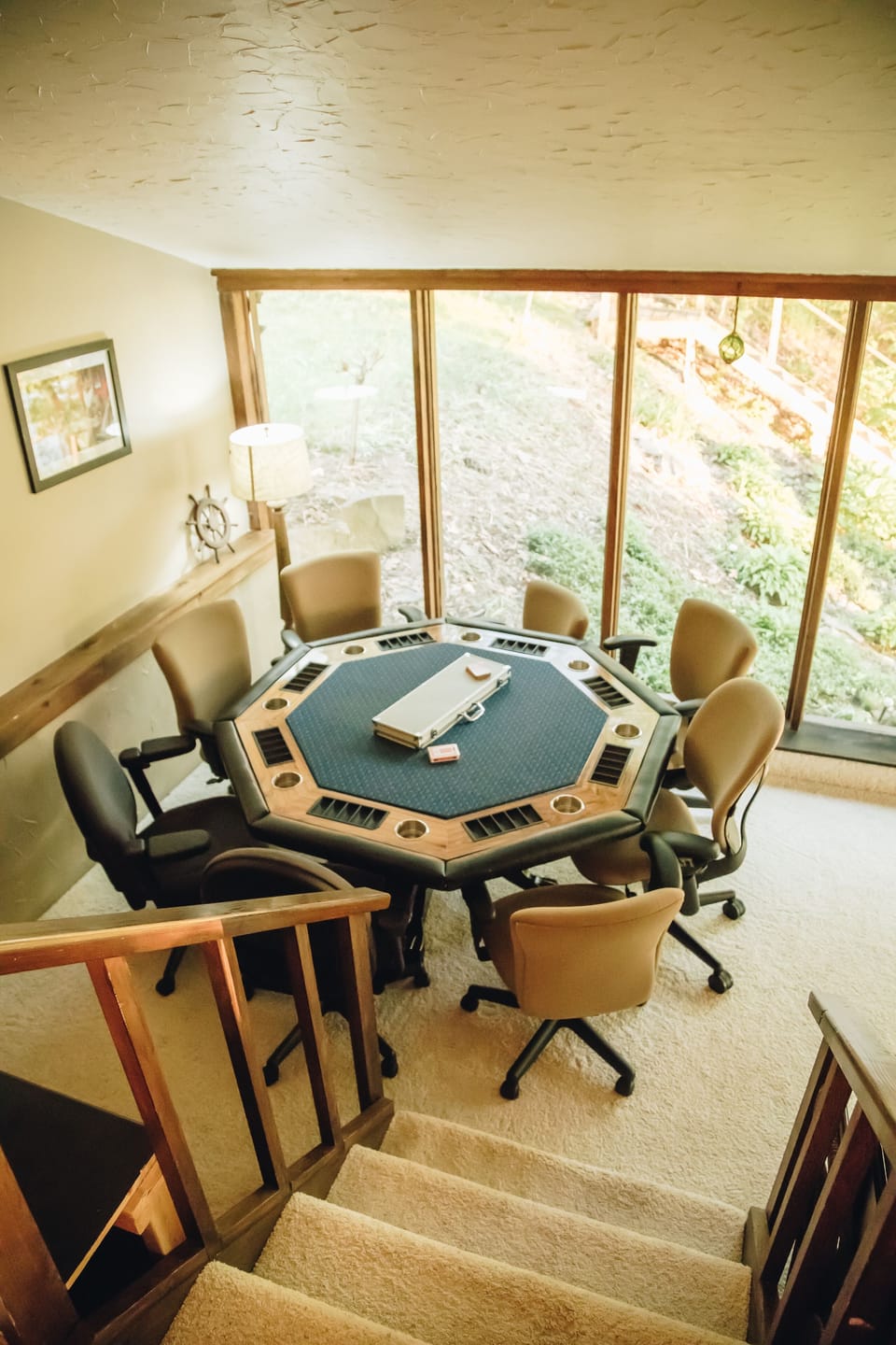 Poker game table