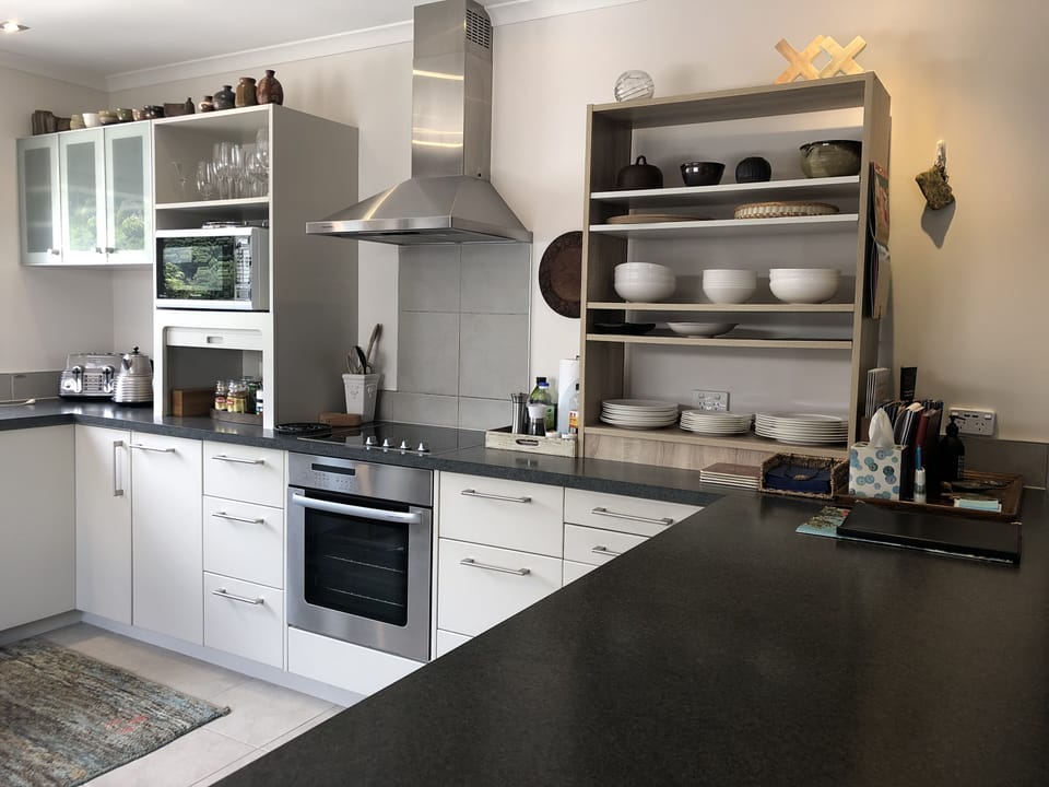 Kitchen amenities.