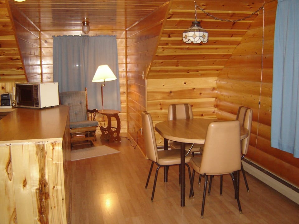 Dining area and reading corner