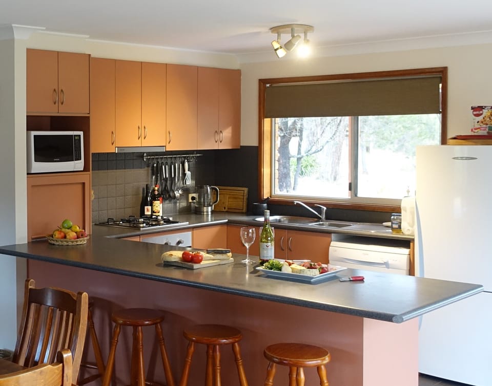 Well equipped kitchen