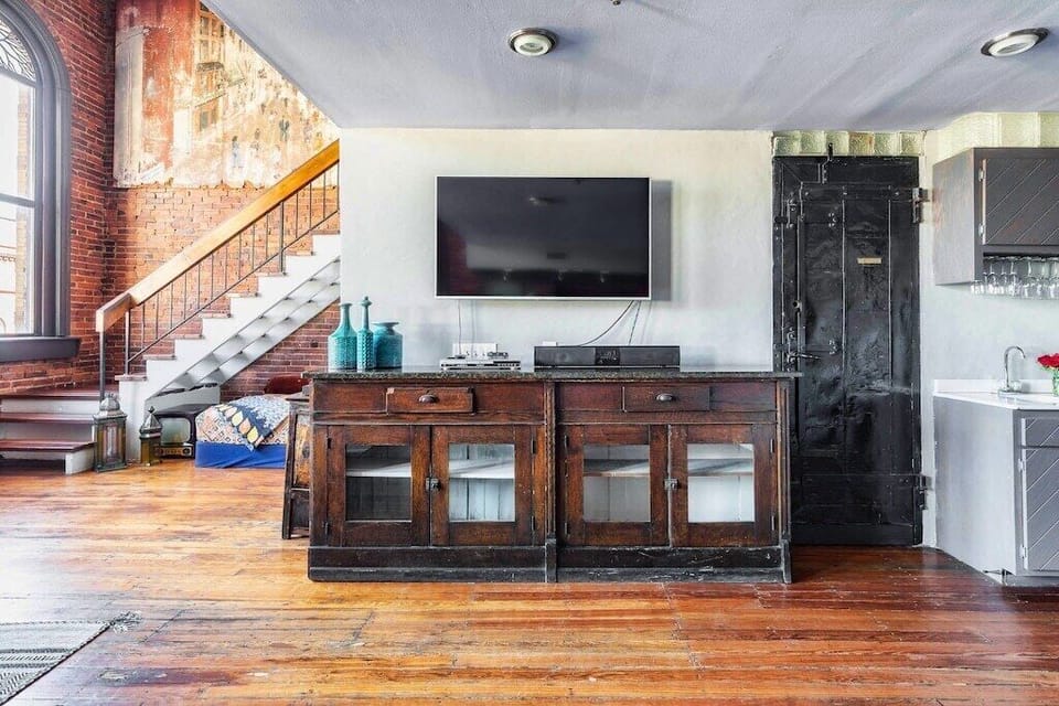 TV in the Living Area for Your Entertainment”