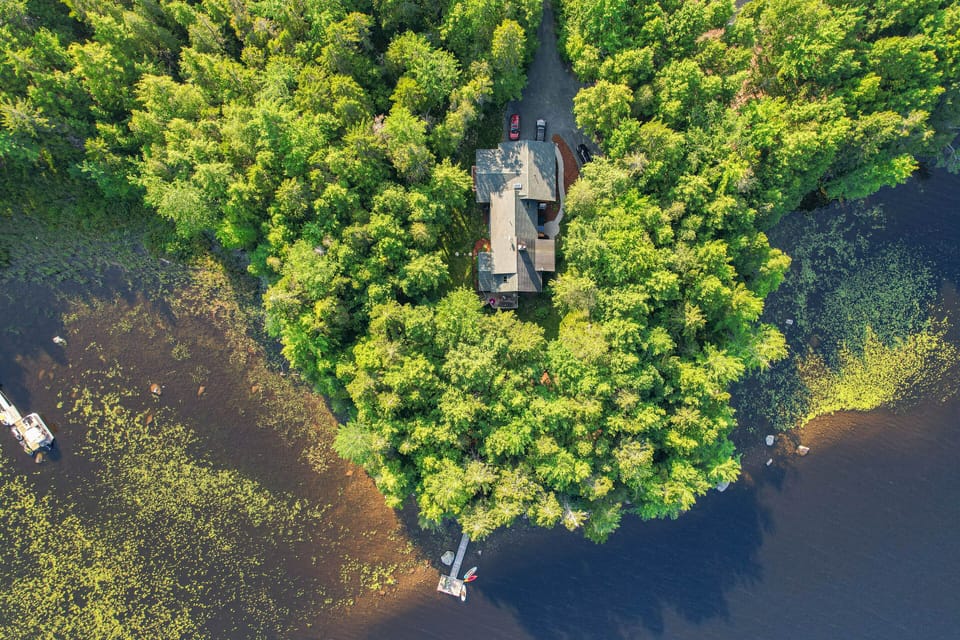 View of house & our point 