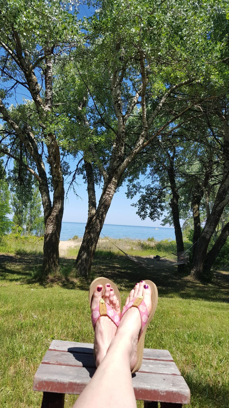 Put your feet up and enjoy the view!