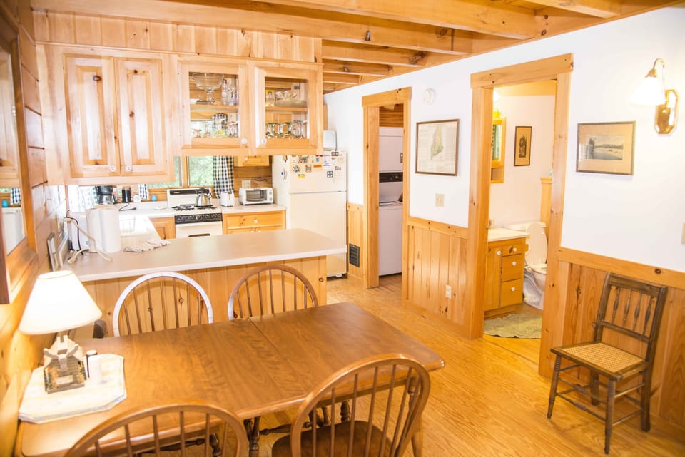 Dining, Kitchen, Bath, Laundry