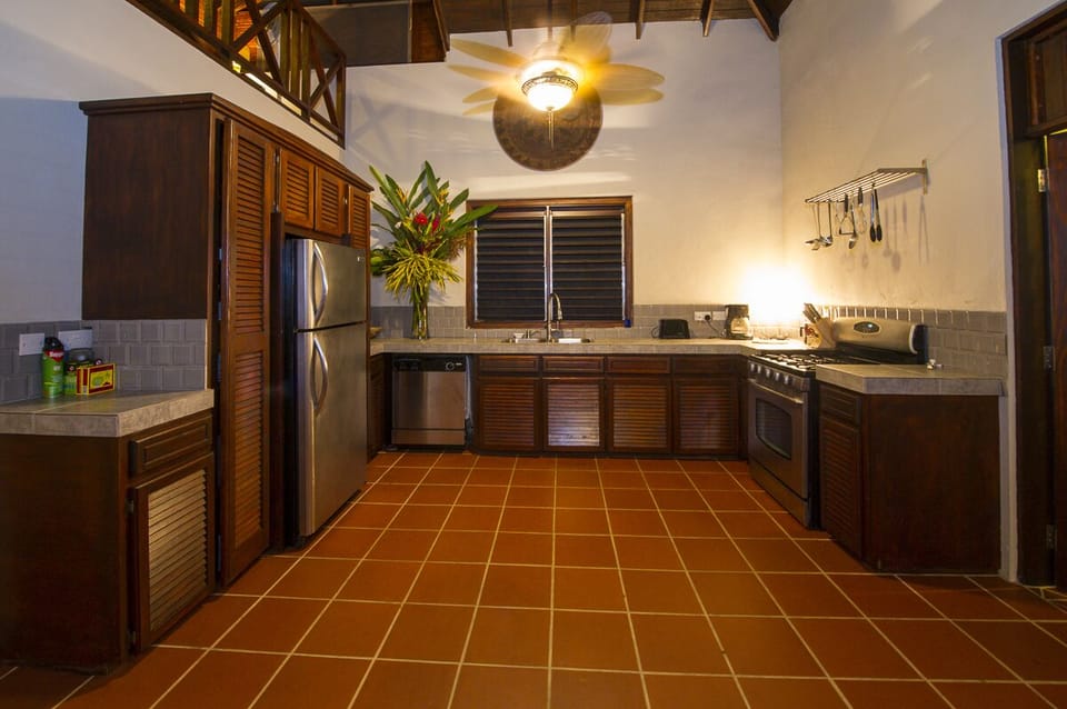 Kitchen in the Upper level unit