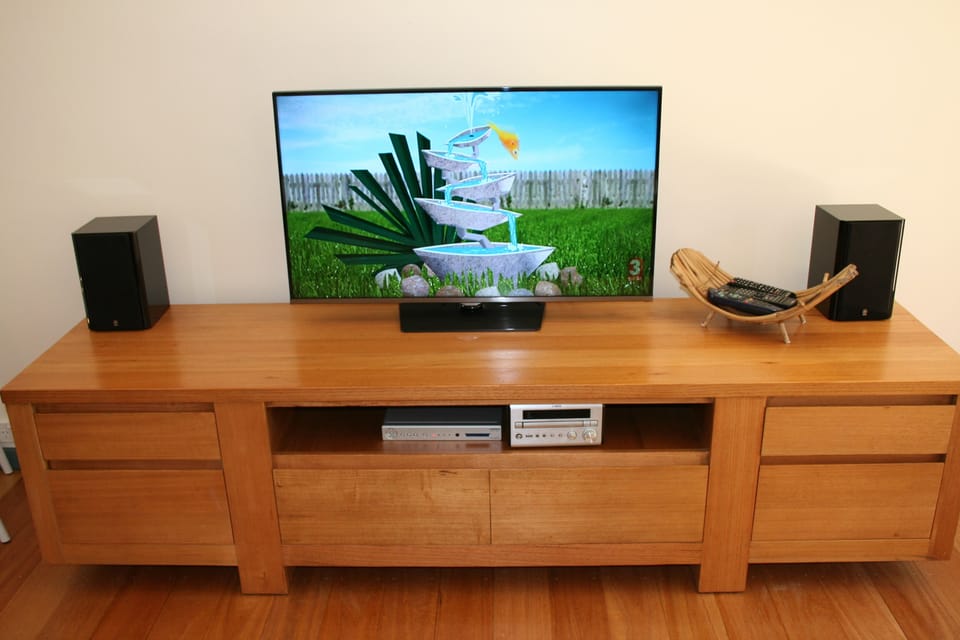 Smart TV with Foxtel subscription