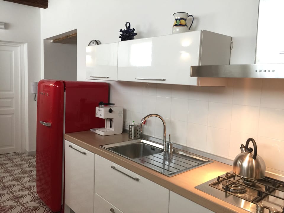 Kitchen with brand new appliances