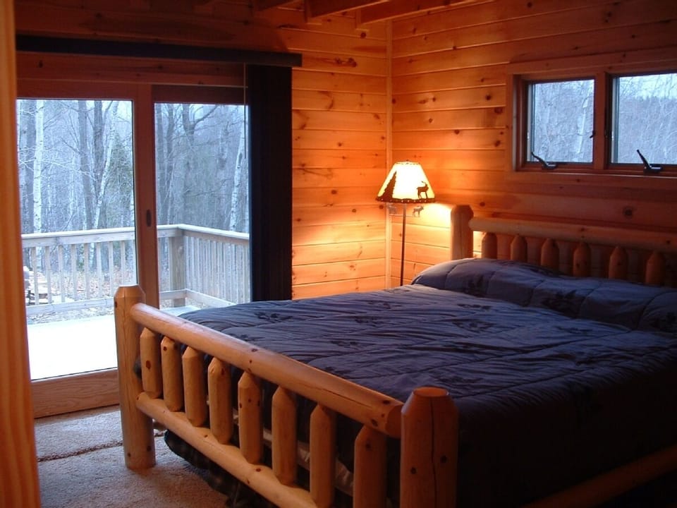 master bedroom with king bed
