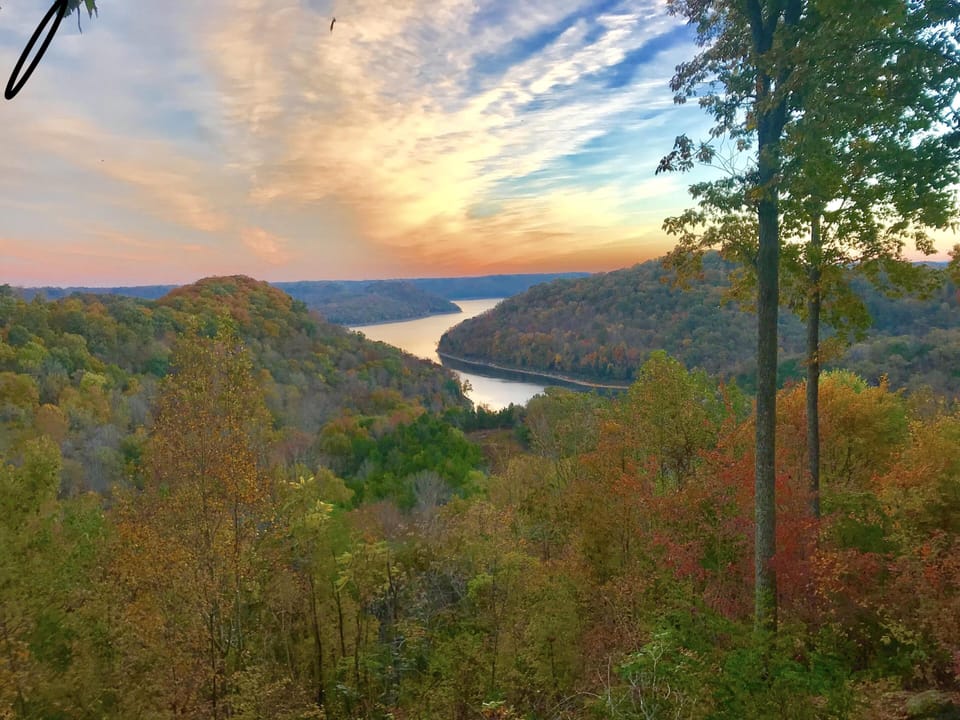 Fall sunrise  from the deck!